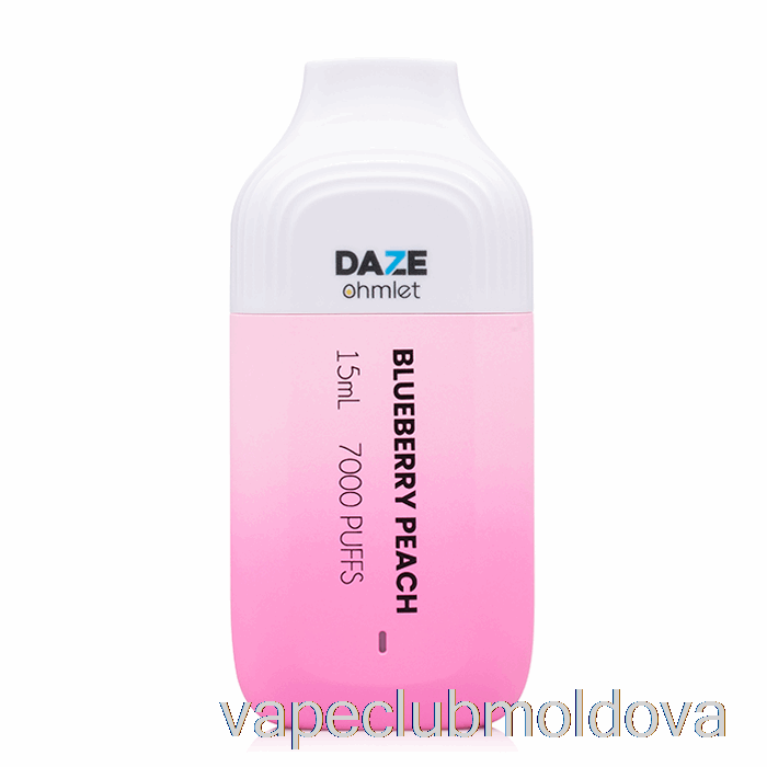 Kit Vape Pod 7 Daze Ohmlet 7000 De Unică Folosință Afine Piersici